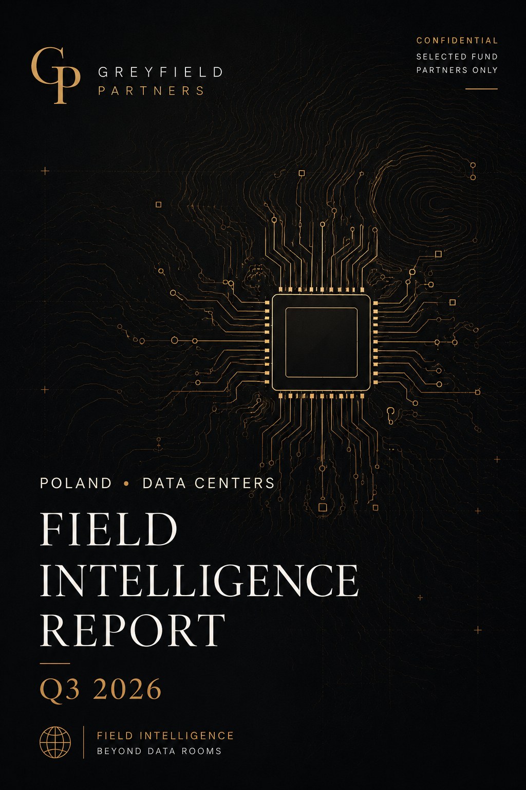 Greyfield Partners — Poland Data Centers Field Intelligence Report Q3 2026 cover